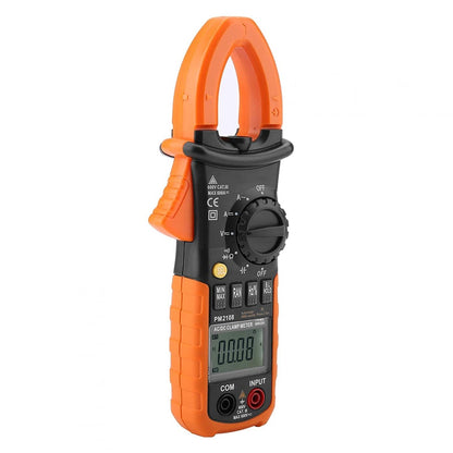 [CLEARANCE] PeakMeter PM2108 6600 counts AC DC Mini Digital Clamp True RMS IN RUSH Current Resistance Capacitance Frequency Clamp Meter