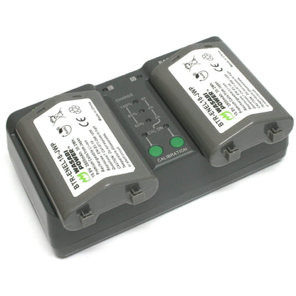 [CLEARANCE] Wasabi Power MH26 Dual Battery Charger for Nikon MH-26, MH-26aAK, EN-EL18, EN-EL18a, EN-EL18b