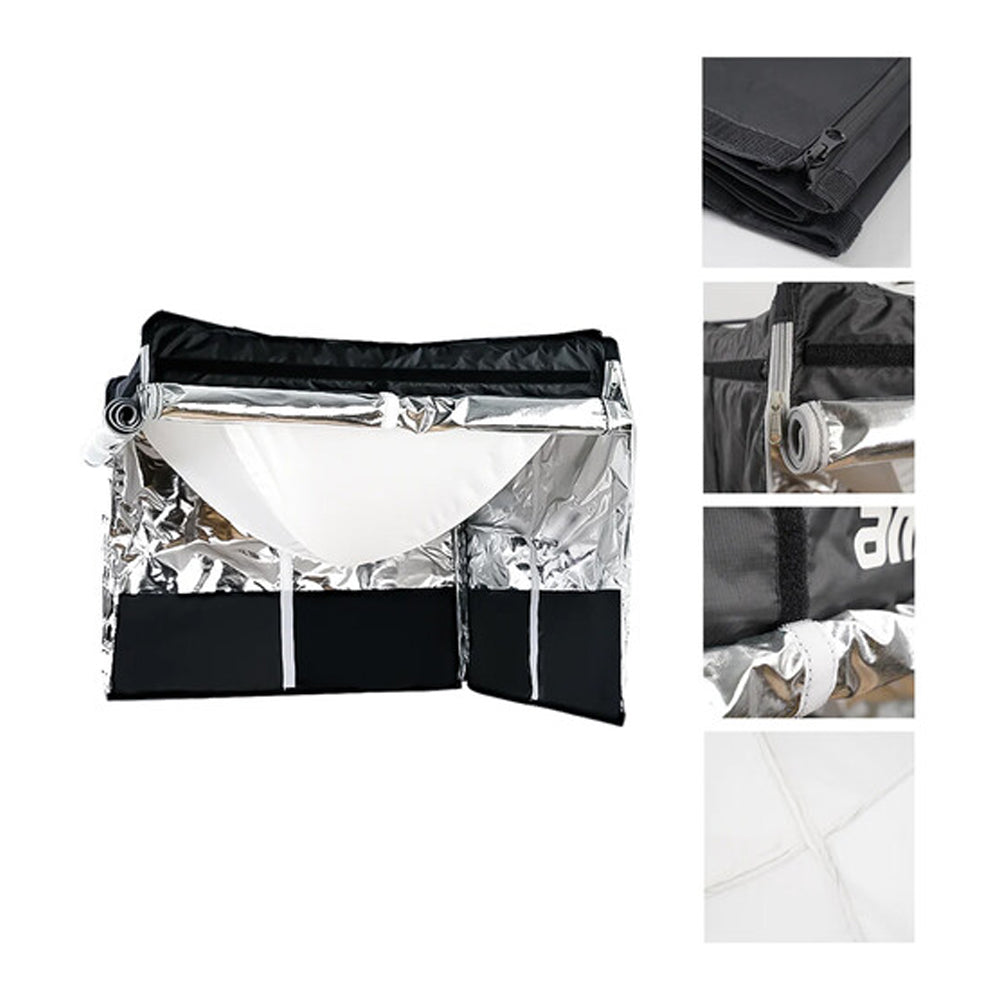 Aputure Amaran Omnidirectiol Lantern Softbox Soft Light Modifier for F22X / F22C Studio LED Lights with Light Mat and Skirt for Lighting Equipment | APB0235A31