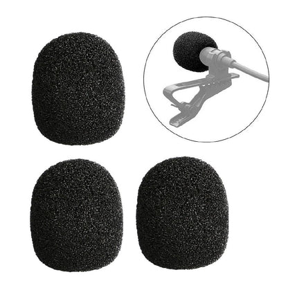Boya BY-B05F Foam Windscreen for Lavalier Microphone Lapel Mic - 3 Pcs