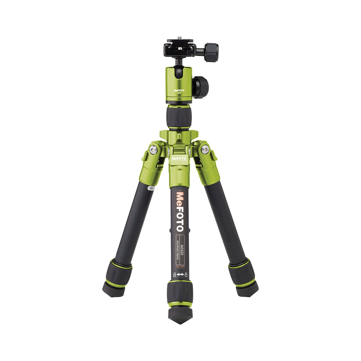 [CLEARANCE] MeFOTO Daytrip Travel Aluminum Tripod with Mini Arca Ball Head, 4kg Load Capacity, Reverse Folding Function (Available in Black, Blue, Green, Orange, Purple, Red, Titanium)