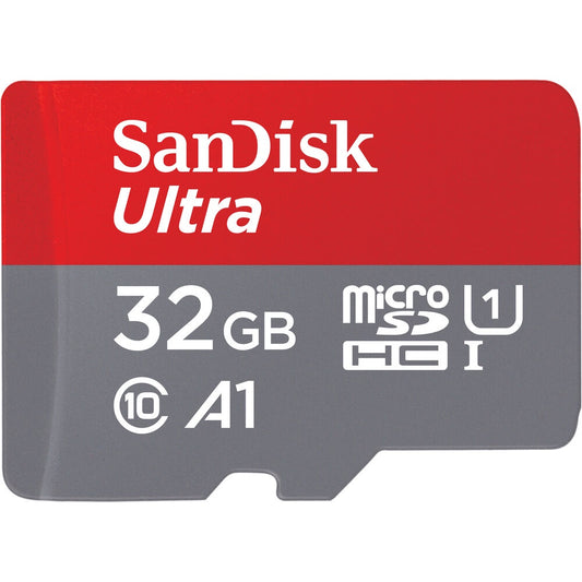 SanDisk Ultra 32GB SDHC UHS-I Micro SD Card with 120mb/s Read Speed A1 | Model - SDSQUA4-032G-GN6MN