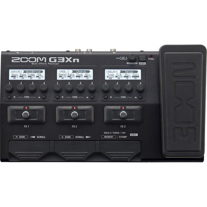 Zoom G3Xn Multi-Effects Processor with Built-In Expression Pedal