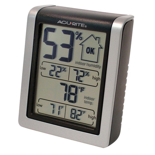 AcuRite 00613 Indoor Humidity Monitor Hygrometer
