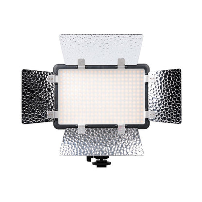 Godox LED308C II Adjustable Video Light Lamp LCD Panel with 433MHZ Wireless System Compatible Camera DV Macrophotography Wedding Products Shooting Jourlistic Video Recording