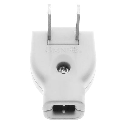 OMNI 10A 220V Electrical Swing Type Male Plug for Electronics and Appliances | WSP-003