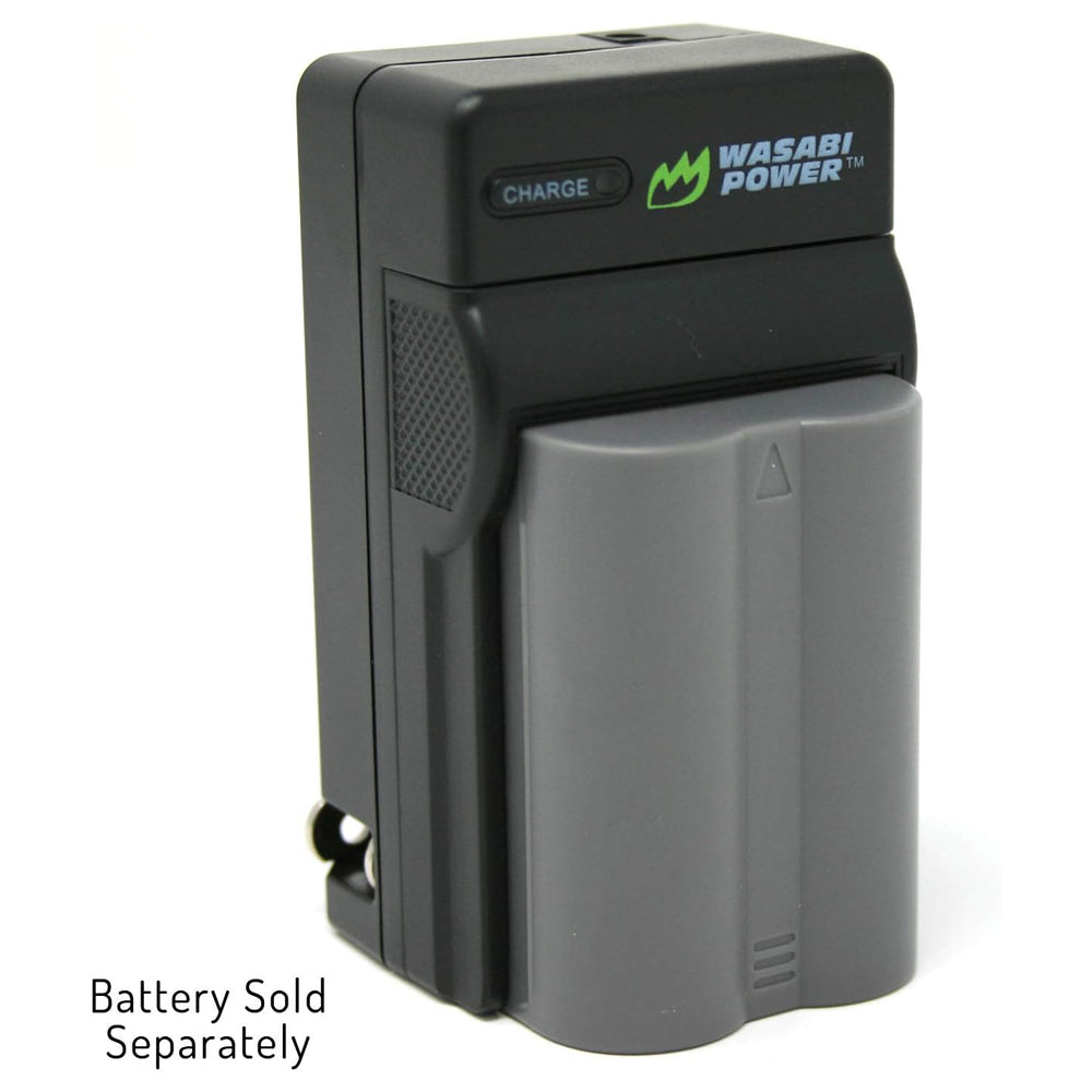 Wasabi Power Battery EN EL3E (2-Pack) and Dual USB Charger for Nikon EN-EL3e and Nikon D50, D70, D70s, D80, D90, D100, D200, D300, D300S, D700 | JG Superstore