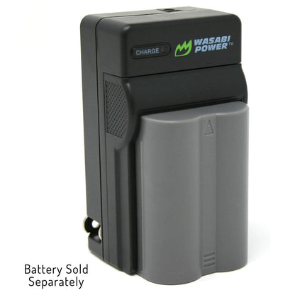 Wasabi Power Battery EN EL3E (2-Pack) and Dual USB Charger for Nikon EN-EL3e and Nikon D50, D70, D70s, D80, D90, D100, D200, D300, D300S, D700 | JG Superstore