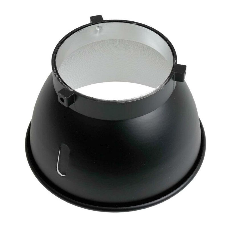 Godox 6" 5.5" 5.4" Standard Dome Reflector for ML60 AD300 LED Lights and AD600B AD600BM Flash Heads with 15° 60° Faceted Silver Interior for Lighting and Studio Equipment | RFT-1 RFT-22 RFT-23
