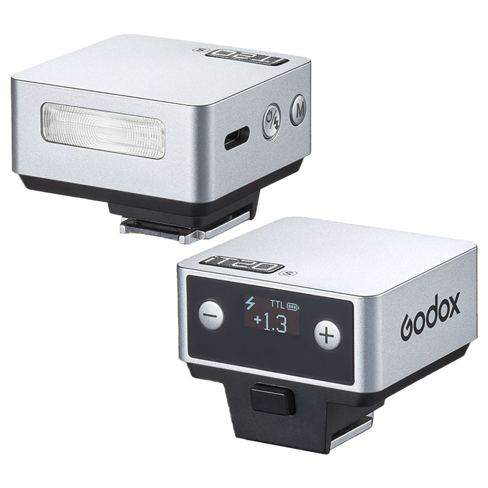 Godox iT20 Mini Pocket Flash for C/N/S/F/O TTL Cameras with One-Touch Mode Switching & 700+ Flashes
