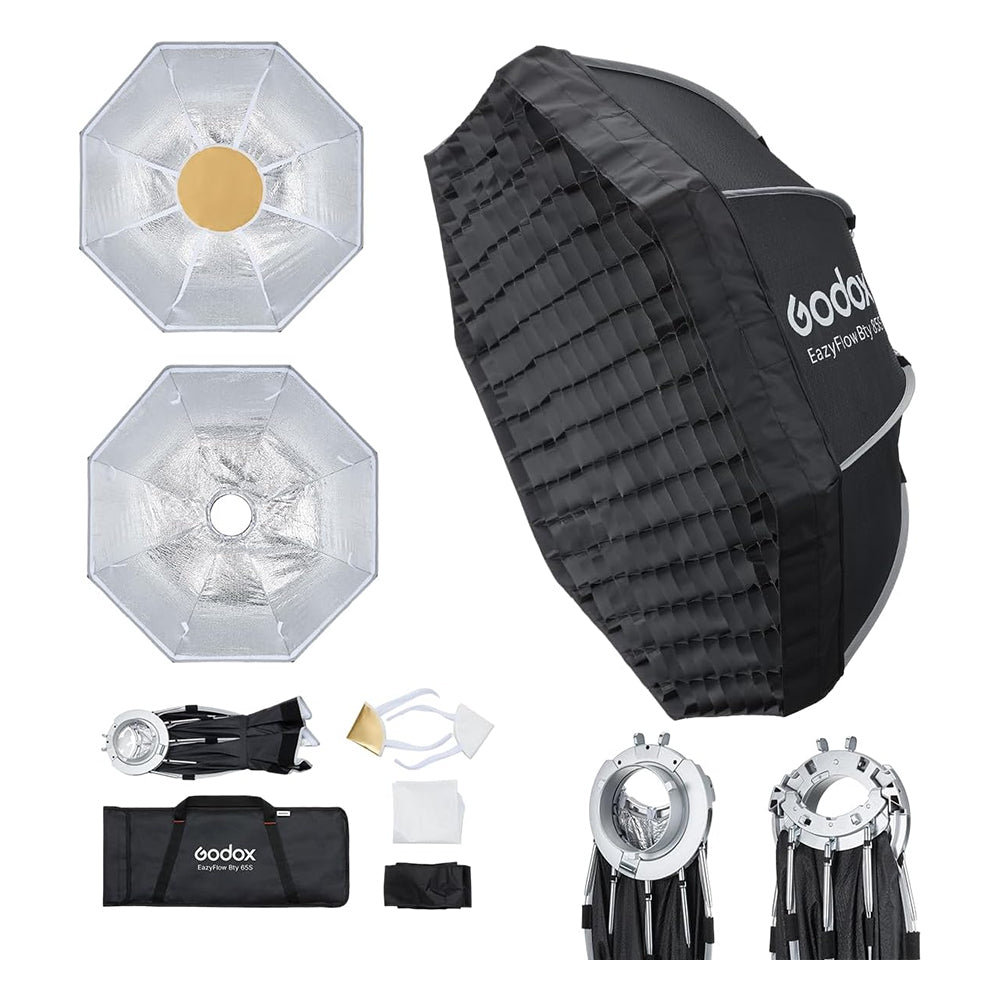 Godox EazyFlow Collapsible Umbrella Style Beauty Dish Softbox BTY65 / BTY85