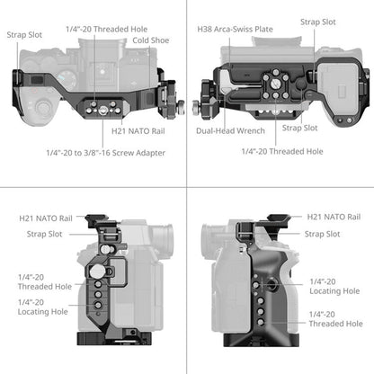 SmallRig HawkLock Camera Cage Kit for Sony A7 V / A7R V / A7 IV