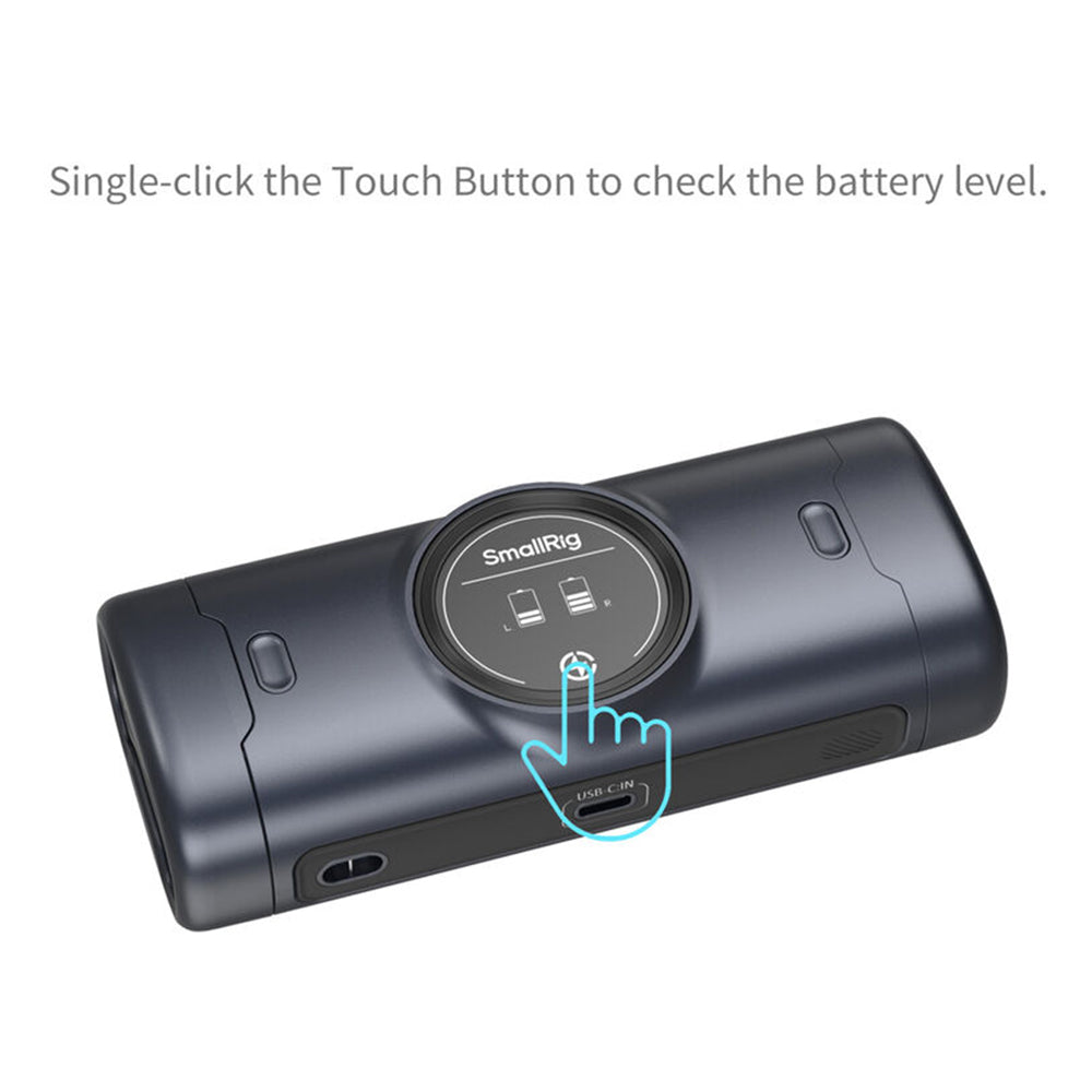 SmallRig LP-E6P | NP-FZ100 | EN-EL15c Camera Battery Kit / Portable Dual-Bay Charger Case Only