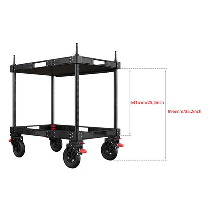 SmallRig MD4573 | MD5991 36" Lightweight Video Production Camera Cart