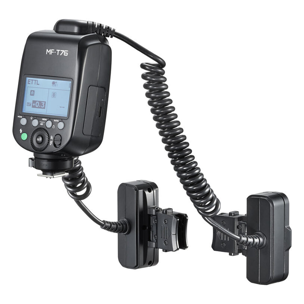 Godox MF-T76 TTL Macro Twin Flash for Canon / Sony / Nikon Cameras