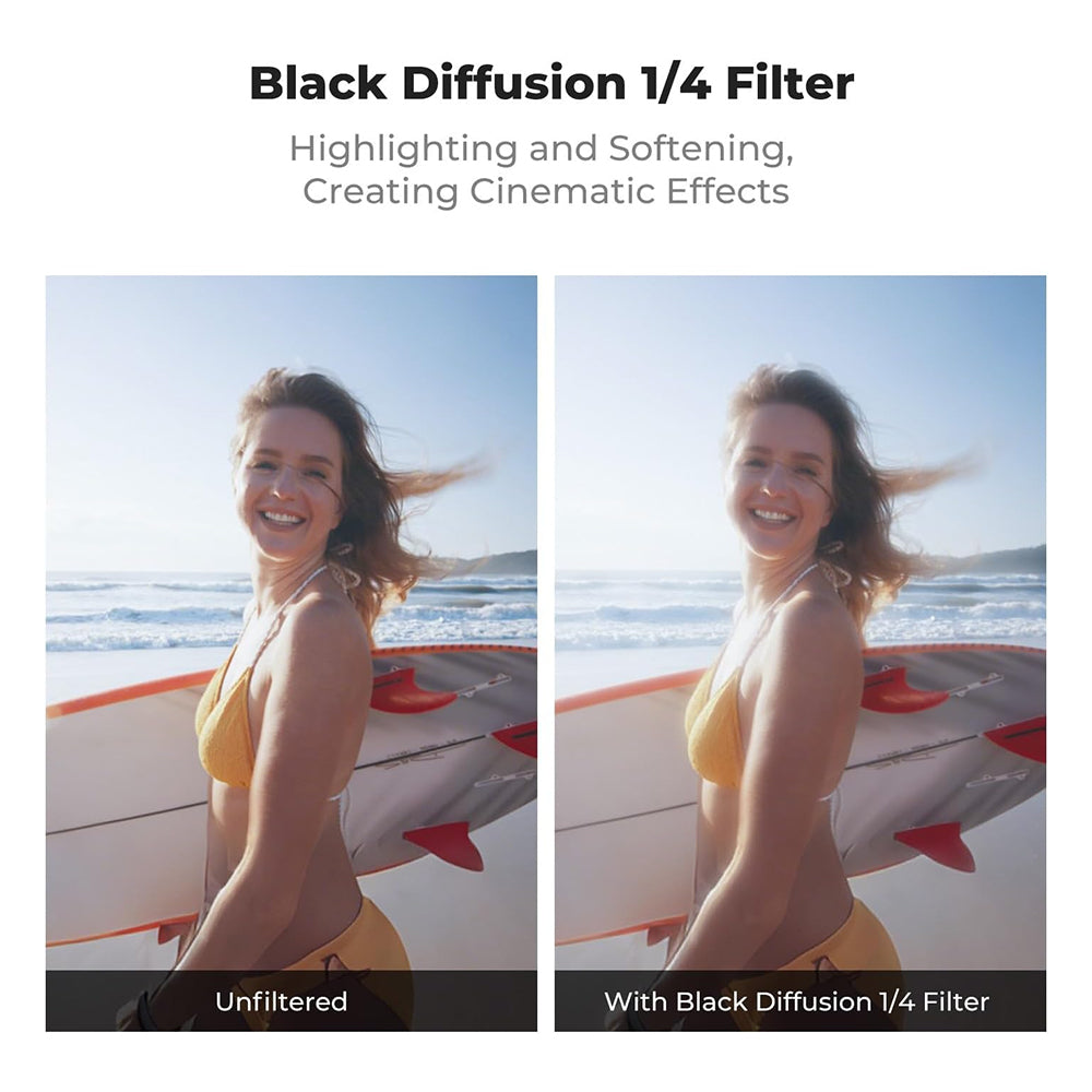 K&F Concept Snap-On Filter Set for DJI Osmo Action 6