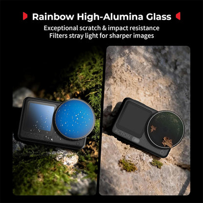 SmallRig DJI Osmo Action 6 Lens Filter Kit ND8 / ND16 / ND32 / CPL / Black Mist 1/4 / UV Ultraviolet
