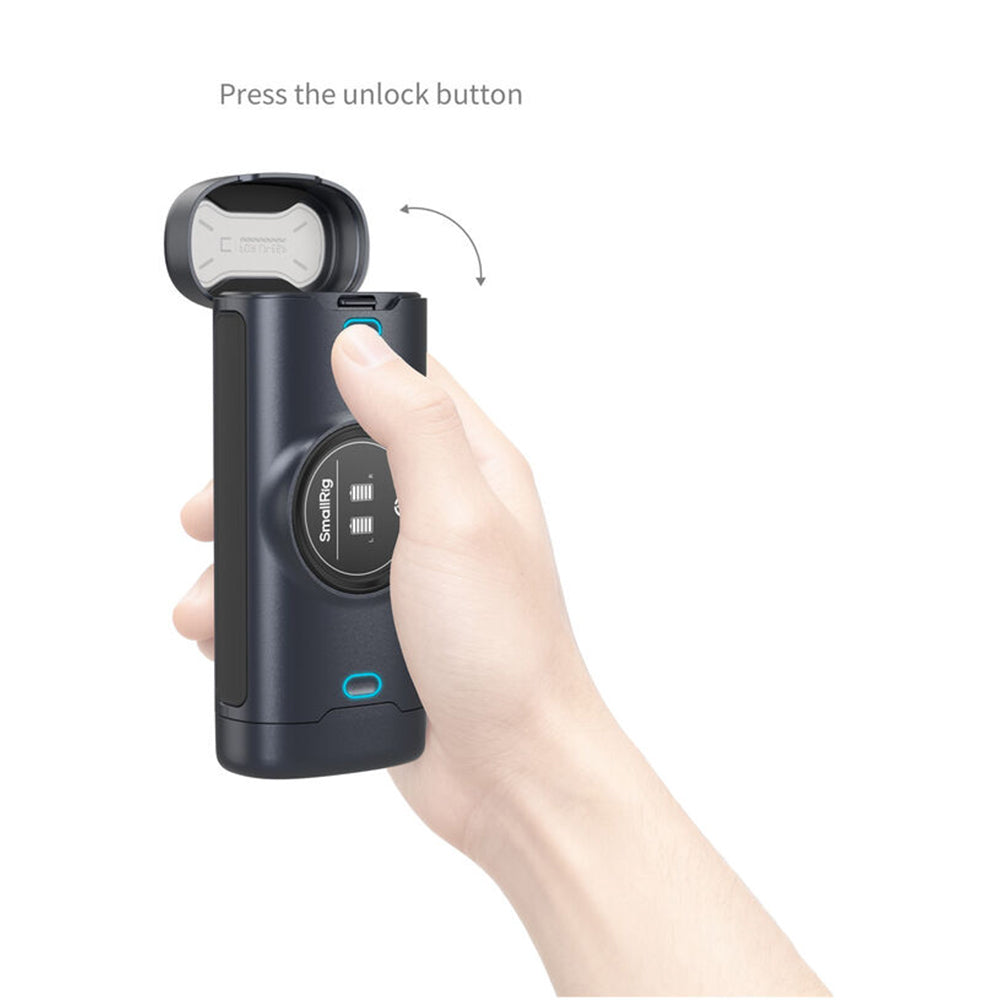 SmallRig LP-E6P | NP-FZ100 | EN-EL15c Camera Battery Kit / Portable Dual-Bay Charger Case Only