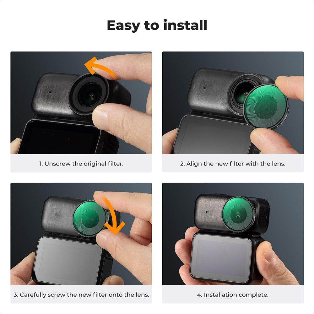 K&F Concept Nano-Xcel Series Filter Set for DJI Osmo Nano