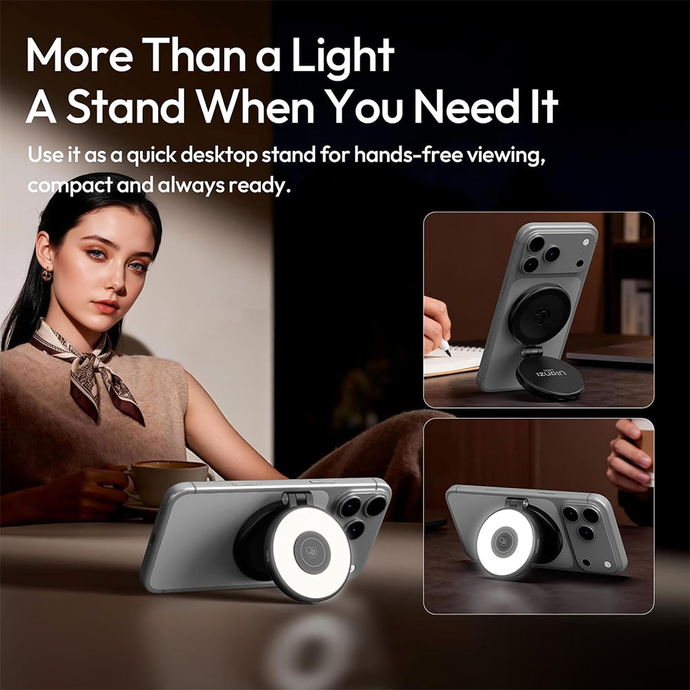 ULANZI LM21 Magnetic Fill Light | Black / White