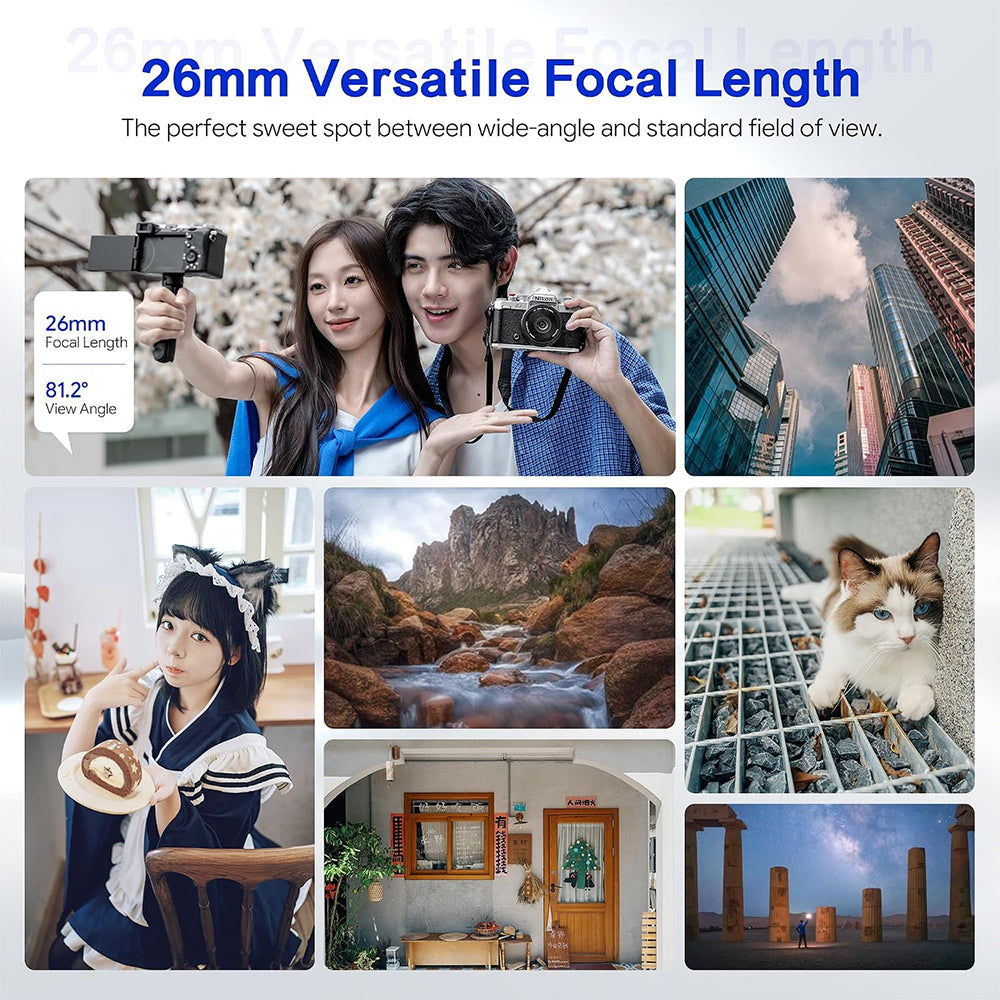 VILTROX AF 26mm F2.8 Full Frame Autofocus Pancake Prime Lens Sony E & Nikon Z Mount