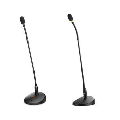 BOYA BY-GM18C Series 18" Desktop Gooseneck Condenser Cardioid Microphone (Plug & Play) for PC, Computer, Laptop, Video Conference, Meeting - Type C Connector & Triple A (AAA) Battery / 3.5mm Audio Jack | BOYA BY-GM18CU