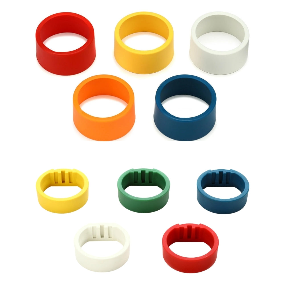SHURE WA615M / WA616M Multi-Colored Handheld Microphone ID Rings