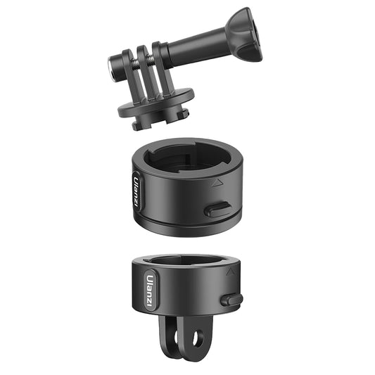 Ulanzi Go-Quick II Action Camera Magnetic Quick Release Base and Mount Set with Lock System for GoPro DJI Insta360 Sports Cameras