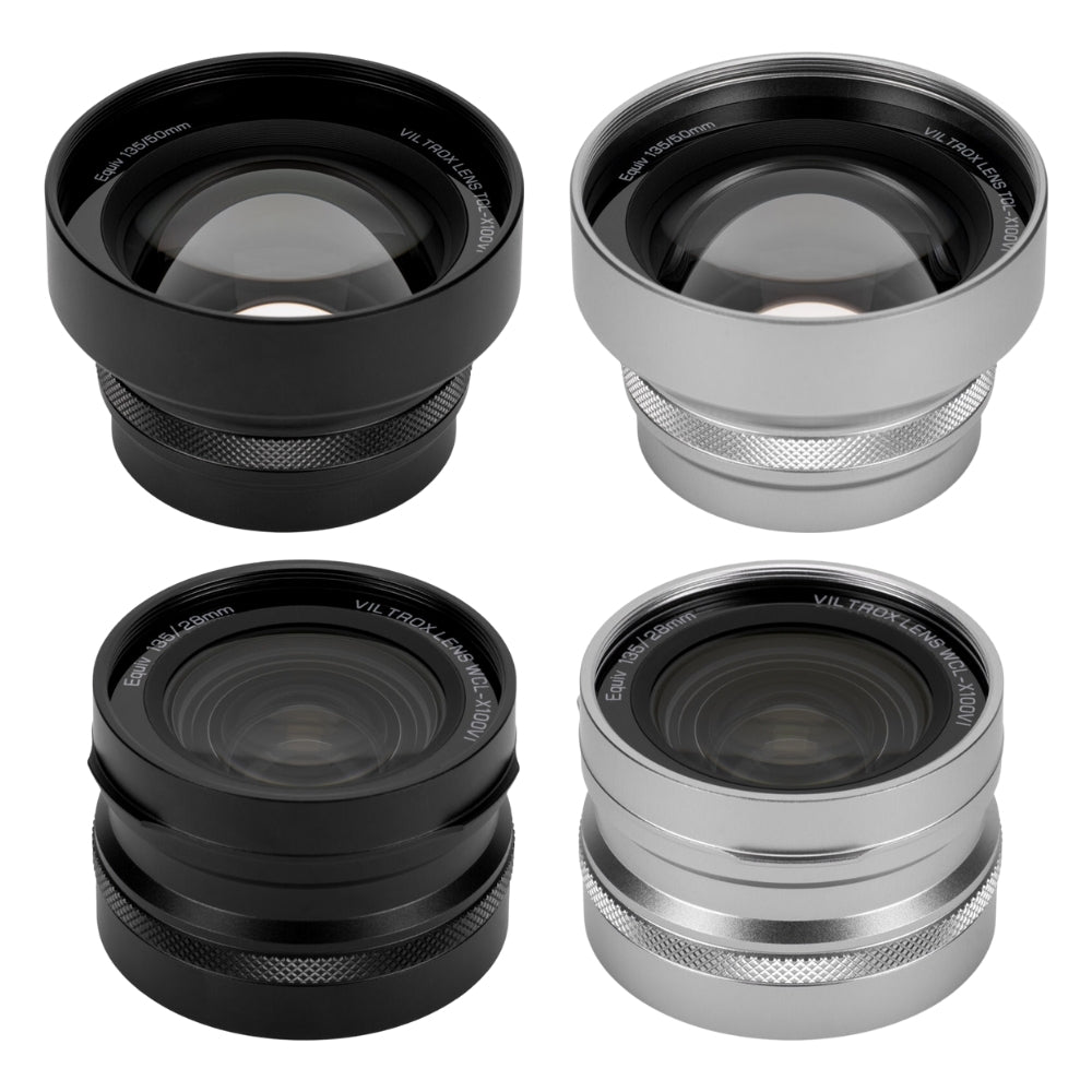 Viltrox Telephoto / Wide Conversion Lens for FUJIFILM X100 Series Mirrorless Camera