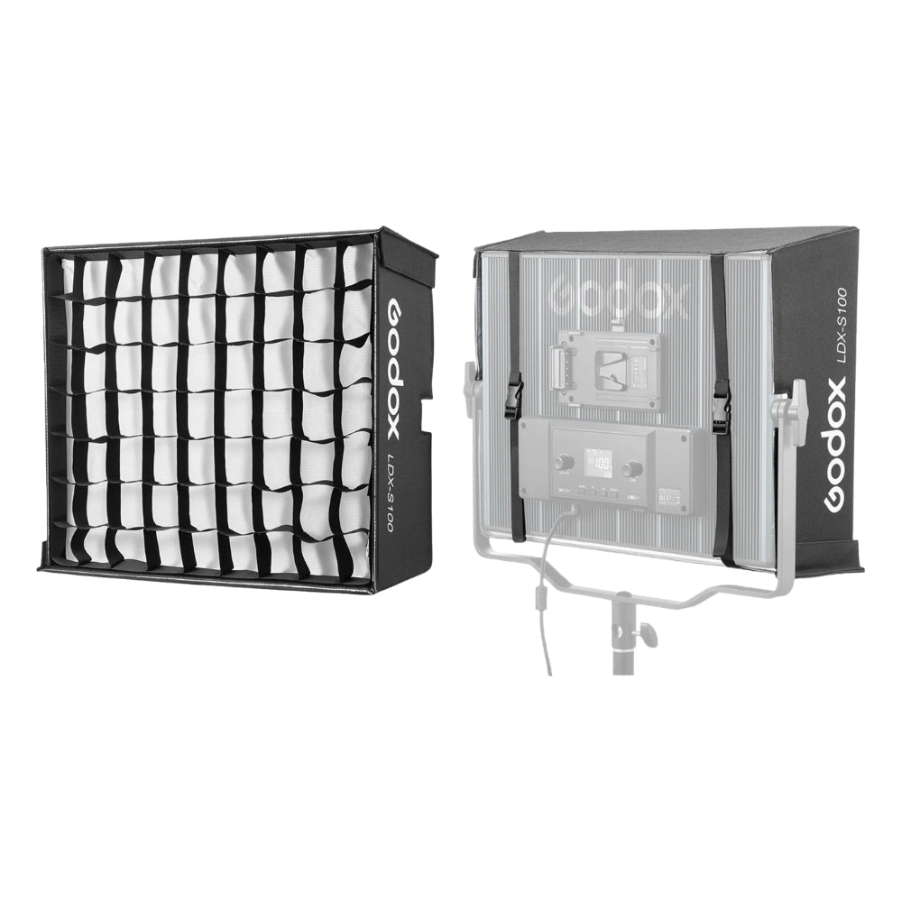 Godox Softbox with Grid for LDX50Bi/R & LDX100Bi/R LED Panel Lights
