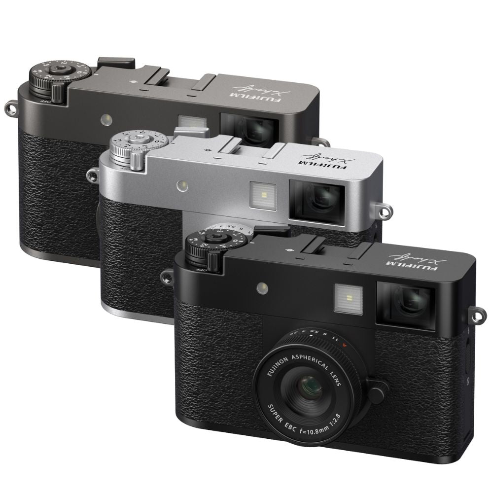 Fujifilm X half 2-in-1 Digital Camera Full / Retro Half-Frame Style with FUJINON 32mm Prime Lens, 13 Film Simulation 26 Filters, Stills & Video Recording, Compact Lightweight Design for Street, Travel & Everyday Photography