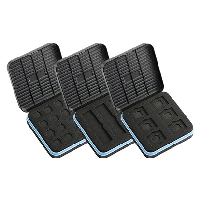 [CLEARANCE] ORICO 16 TF + 4 SD + 2 CF Card Slots Data Storage Case Box with Dustproof, Anti Static and Shockproof Protection | PSCD-3