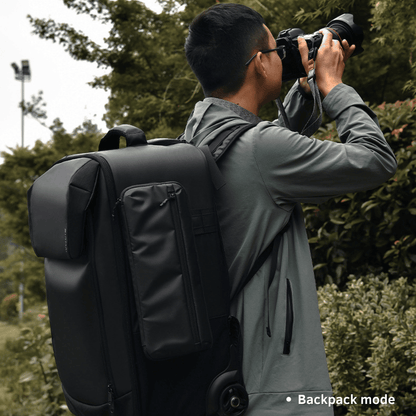 Eirmai 44L / 53L Falcon Rolling Backpack for Camera, 16" Laptop & Equipment, Travel Photography Storage