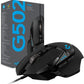 Logitech G502 HERO High Performance Wired Gaming Mouse with Hero 25K DPI Sensor, LIGHTSYNC RGB, 11 Programmable Buttons and On-Board Memory for Windows, Chrome OS, Mac