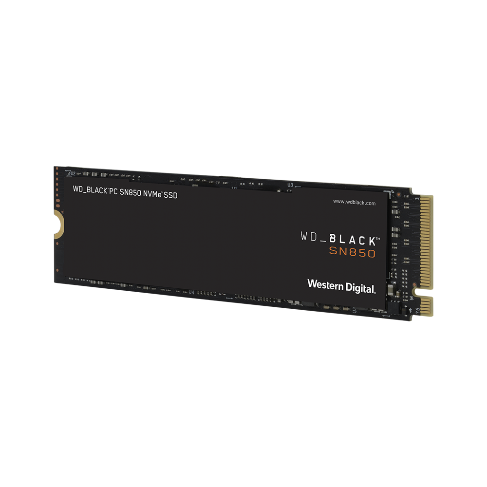 Western Digital WD BLACK SN850 500GB M.2 NVMe Gen4 Series SSD Solid State Drive with 7GB/s Max Read Speed for Gaming Console PC Computer and Laptop WDS500G1X0E