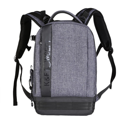 K&F Concept Large DSLR Camera Backpack Fit for Nikon Canon Camera & Laptop, Tripod for Travel Outdoors