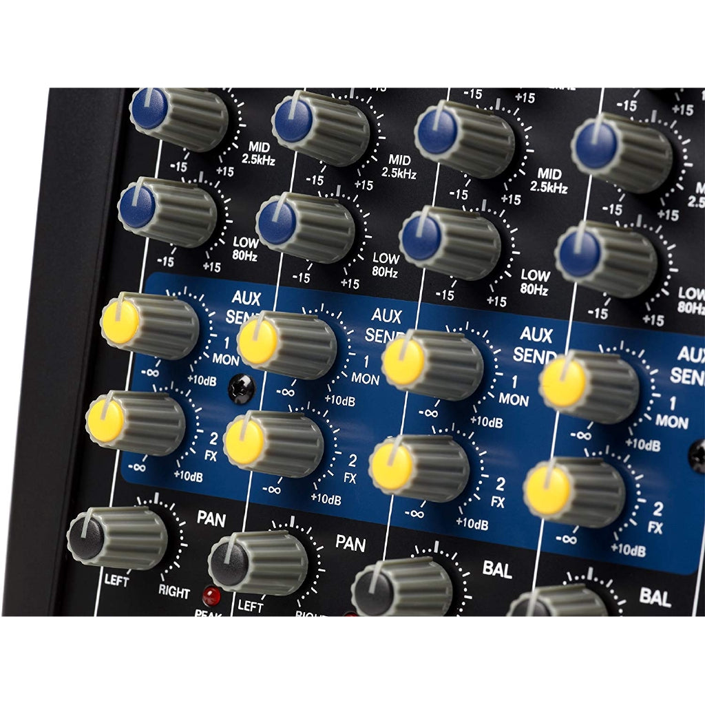 Alto Professional ZMX862 Zephyr Series 6-Channel Compact Sound Reinforcement Mixer
