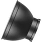 Pxel 8 Inch Standard Reflector Lamp Cover Dish Diffuser for Bowens Mount Studio Strobe Flash Lighting