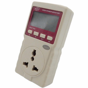 Benetech GM89 Digital LCD Micro Power Meter Alyzer Monitor 16A High-power Watt Tester