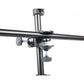 Pxel AA-UC5 Heavy Duty Metal Dual Double U Clip C Clamp Type Bracket Mount for Photo Studio Boom Arm Light Stand