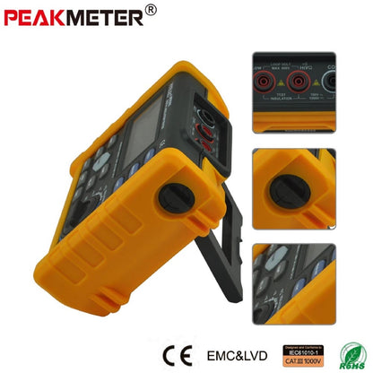 [CLEARANCE] PeakMeter MS5203 Alog and Digital 1000V Insulation Resistance Tester megger meter 0.01~10G Ohm with Multimeter