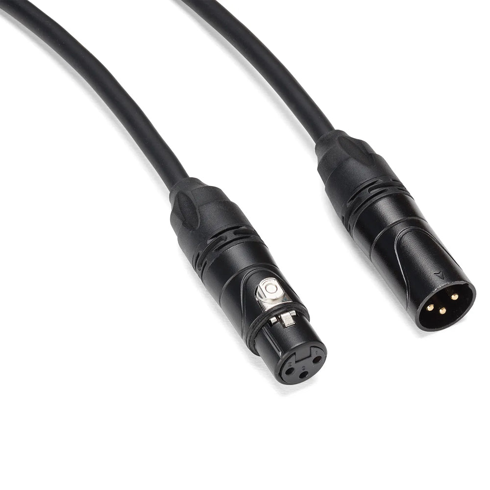 Samson TOURtek PRO 15 Meters 3 Pin XLR Male to Female Microphone Audio Cable with PVC Jacket, Gold Plated Neutrik Connectors and Copper Mesh Shielding | ESATPM50