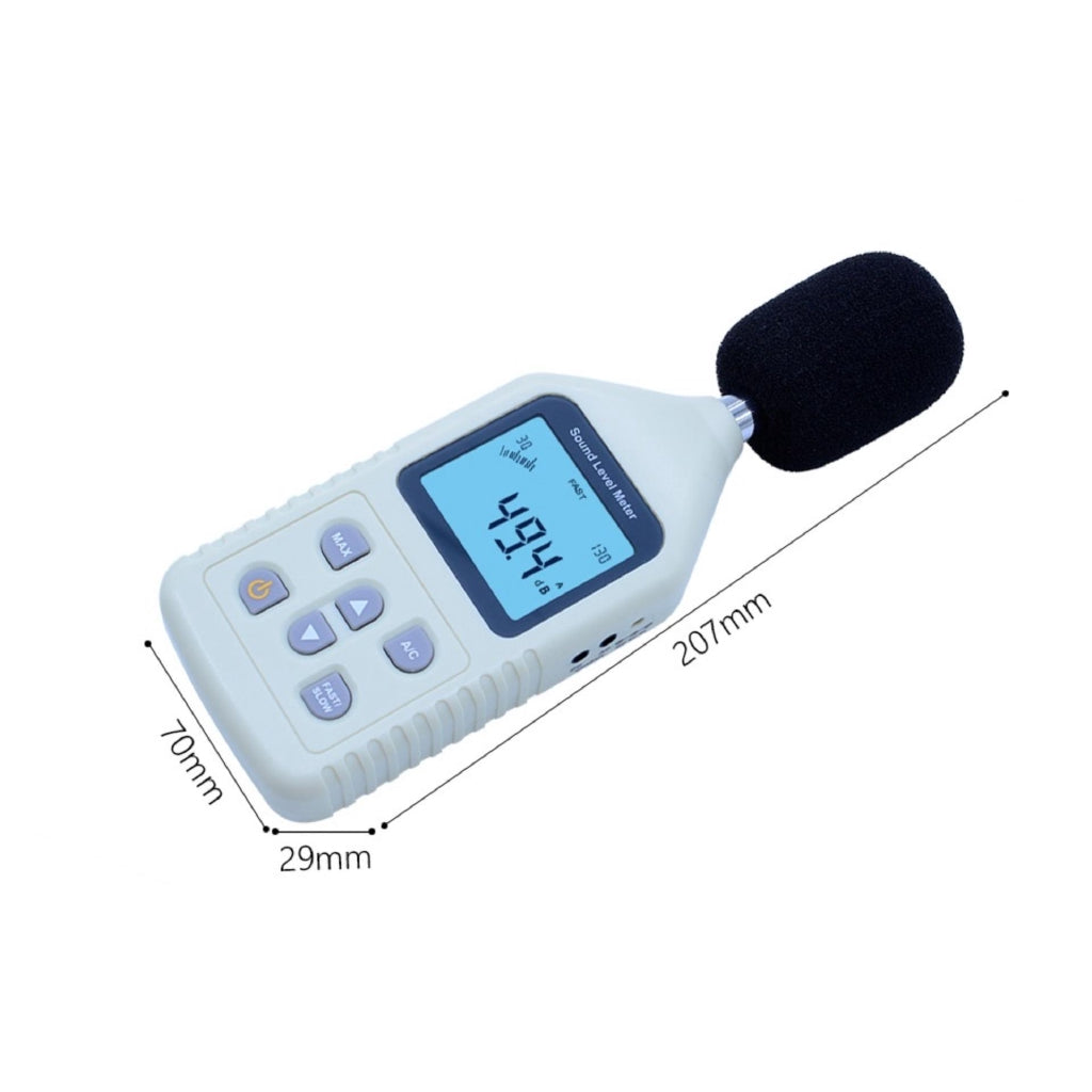 Benetech GM1358 30-130dB Digital Sound Level Meter Noise Tester