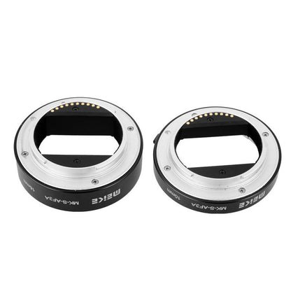 Meike MK-S-AF3A Metal Auto Focus Macro Extension Tube 10mm 16mm for Sony Mirrorless Camera Lenses (E-Mount)