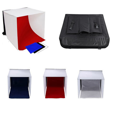 [CLEARANCE] Pxel LB40 40cm / 16" Photo Studio Square Light Tent Kit Portable and Foldable for Product or Food Photography