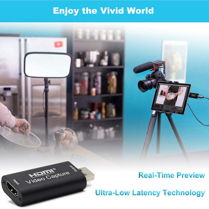 ArgoX HDVC2 HDMI Video Capture Card USB 2.0 Record Box for PS4 Game DVD Camcorder HD Camera Recording Live Streaming