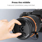 K&F Concept 42 to 49mm Nano-X Filter Adapter Ring for Ricoh GR IIIx III II Camera Series with Lens Cap Aluminum Alloy