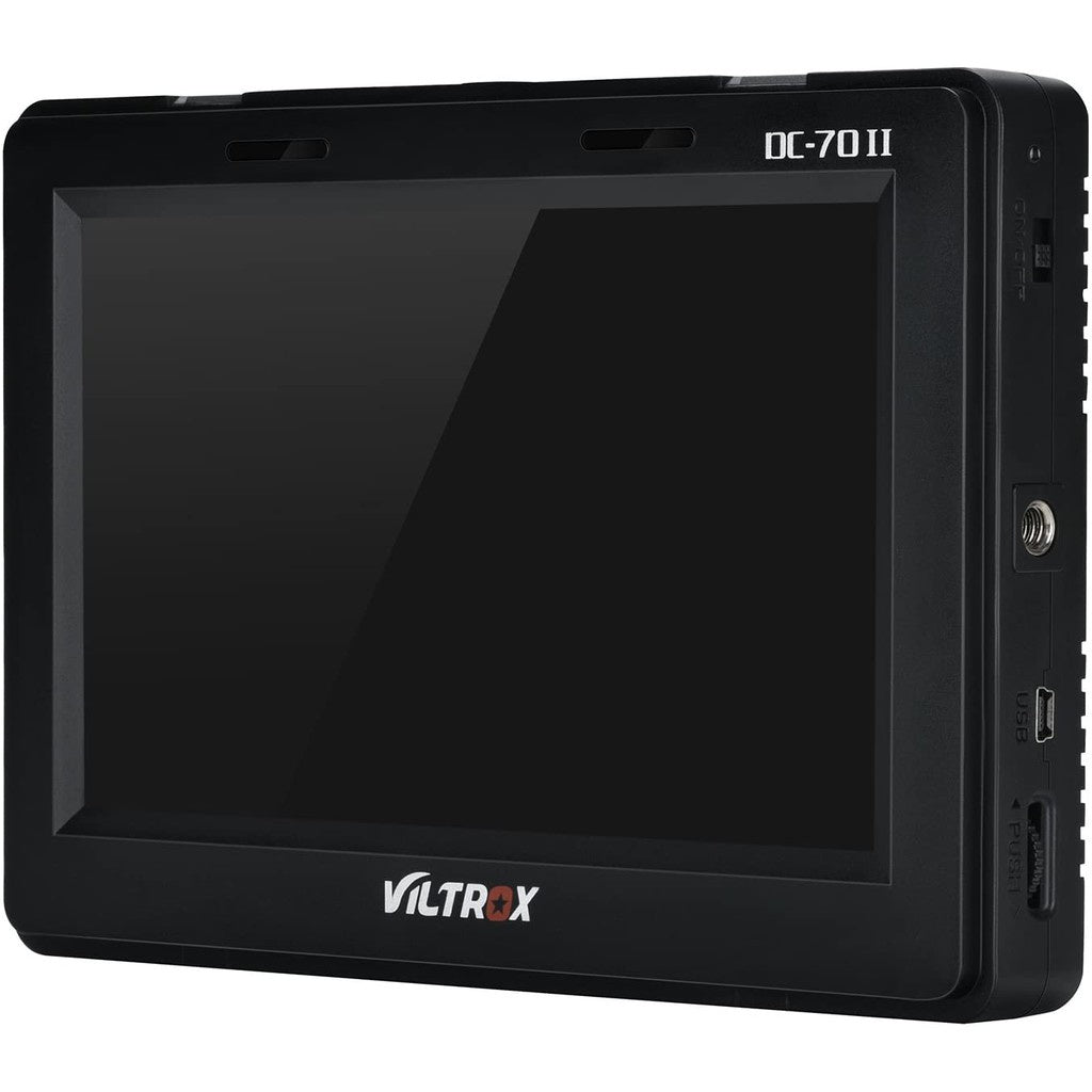 VILTROX DC-70 II 7 inch Field Minitor 4k HDMI AV Input Monitor for Mirrorless and DSLR Cameras (VERSION 2)