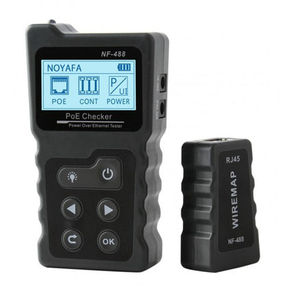 NOYAFA NF-488 Network Tester Poe Checker Test Power Over The Ethernet Cat5 Cat6 Lan Tester Network Tools