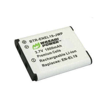 [CLEARANCE] Wasabi Power Battery EN-EL19 (2-Pack) EL19 and Charger for Nikon EN-EL19 | JG Superstore